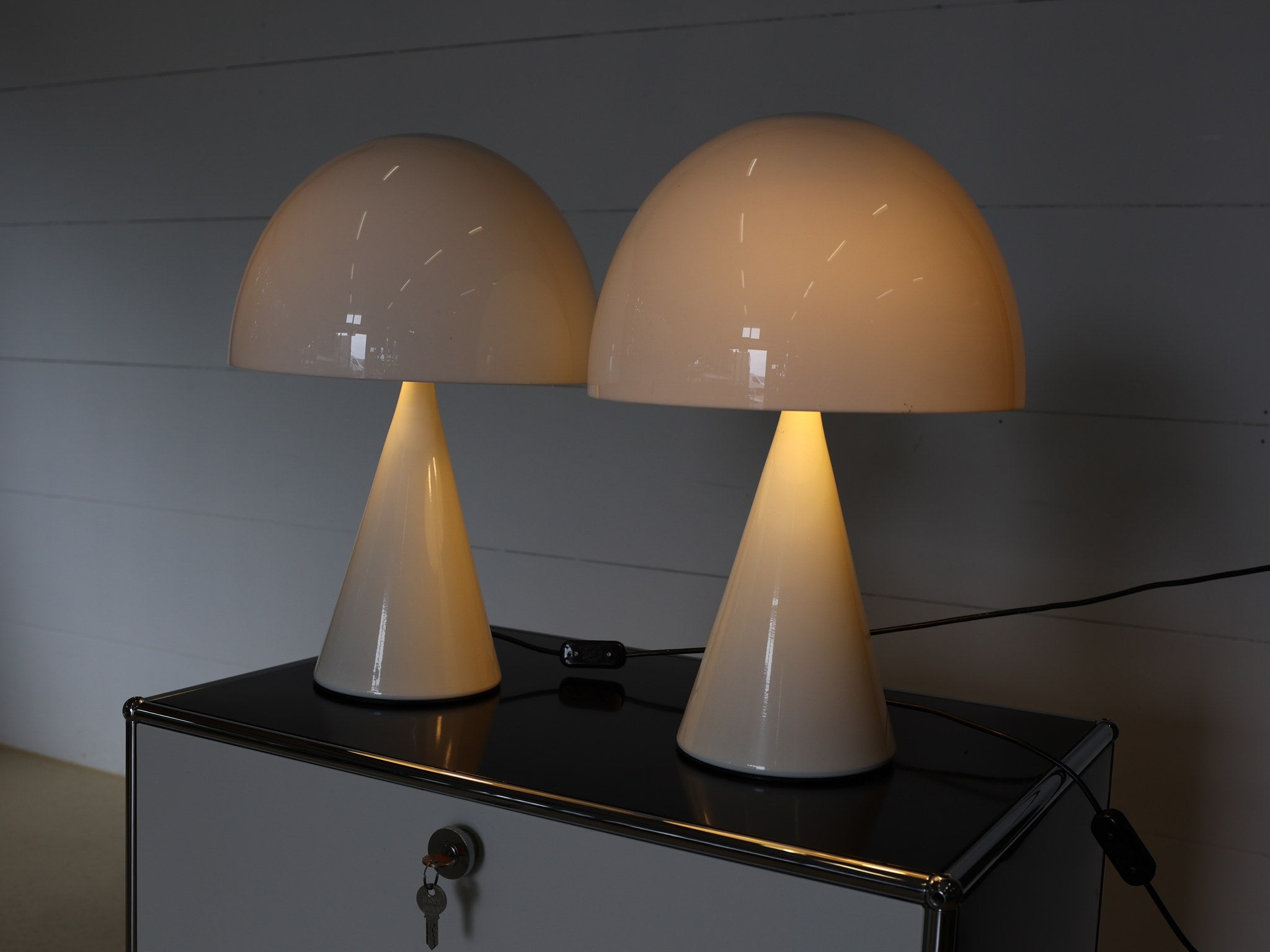 Baobab Tischleuchte iGuzzini italienisches Vintage Design komplett